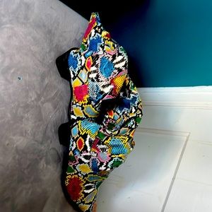 Snake skin boot size 11